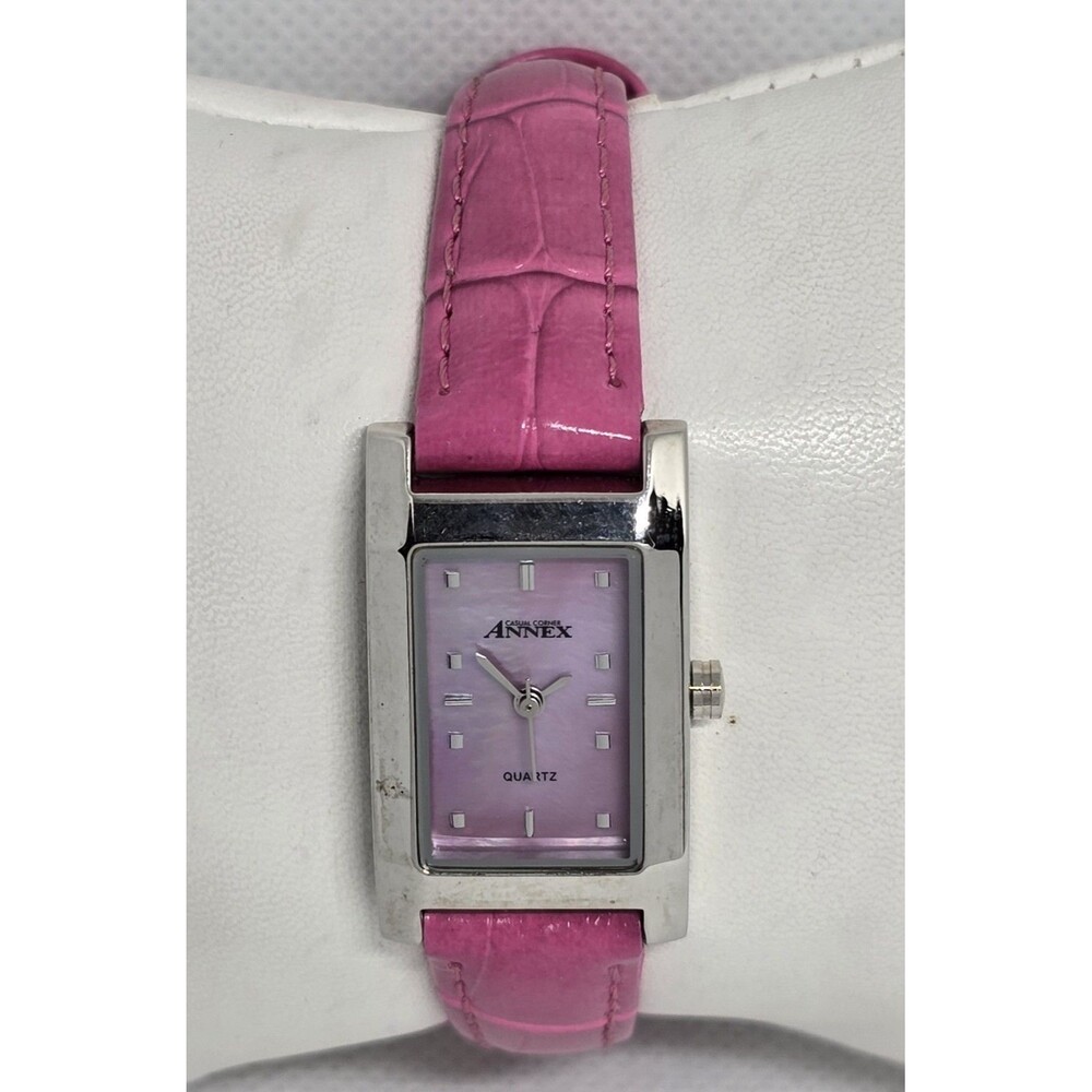 ANNEX Casual Corner 01757 Genuine Leather Quartz Women's Watch New Battery 14 - Picture 4 of 9